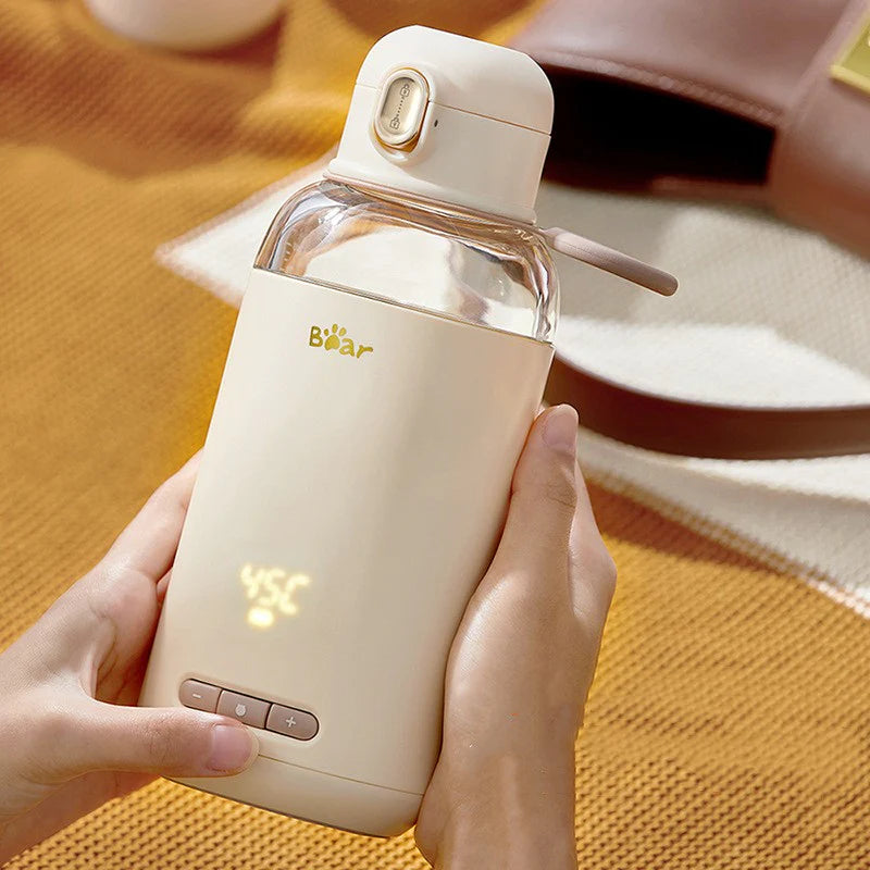 Handheld Cordless Temperature Control Blender Bottle