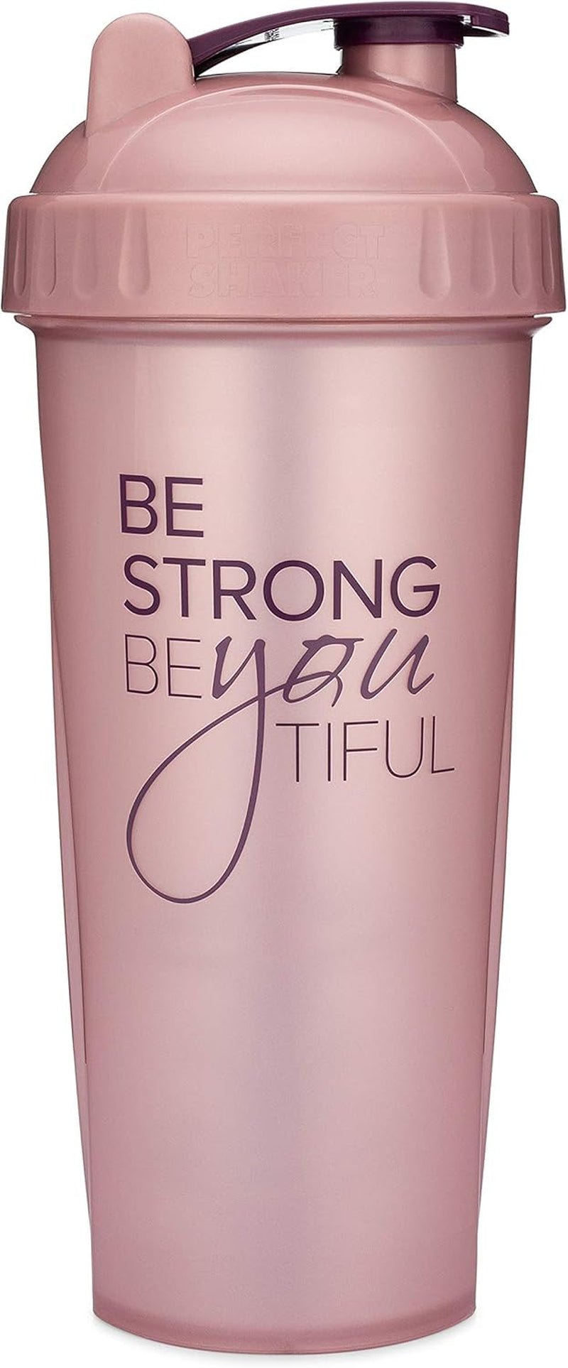 28-Ounce Shaker Bottle with Action-Rod Mixer | Shaker Cups with Motivational Quotes | Protein Shaker Bottle Is BPA Free and Dishwasher Safe | Two Pack - Beyoutiful & Mind over Matter