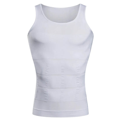 Men Body Shaper Slimming Compression Vest Undershirt Seamless Waist Trainer Tank Top Belly Control Weight Loss Shapewear